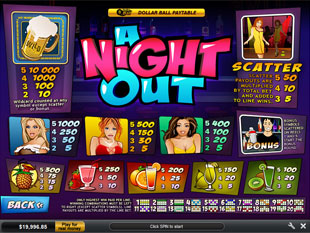A NIGHT OUT SLOT